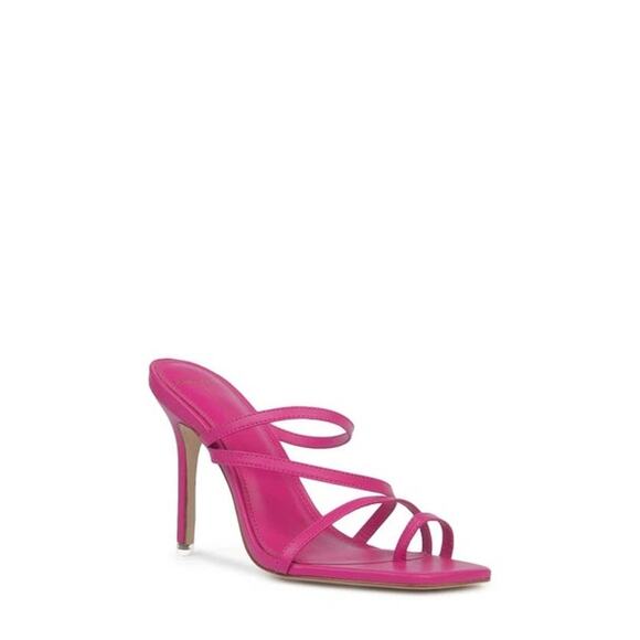 BLACK SUEDE STUDIO pink Cindy Stiletto Sandal (Women) size 36.5/ US 6.5 - Picture 1 of 10